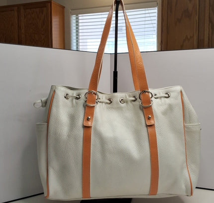 Kenneth Cole New York Premium White Leather with Straps