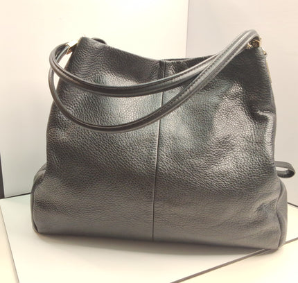 Coach26224 Phoebe Black Leather Tote Bag - Excellent Condition