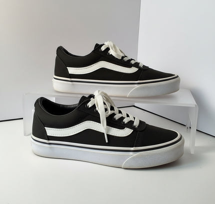 Vans Sneakers - Black & White - Women's Size 6