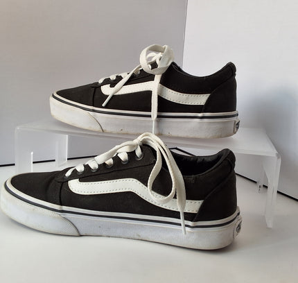 Vans Sneakers - Black & White - Women's Size 6