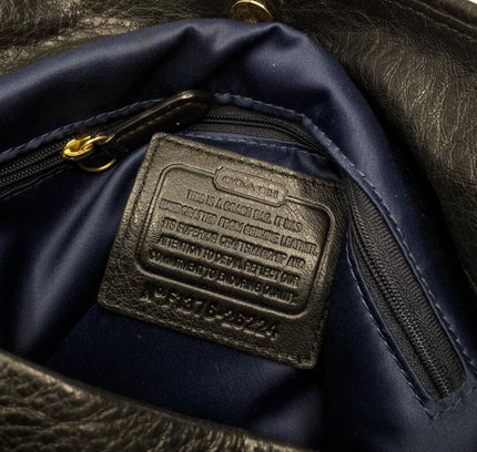 Coach26224 Phoebe Black Leather Tote Bag - Excellent Condition