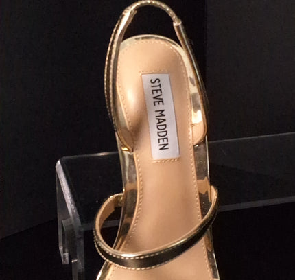 Steve Madden Gold Heels - Women's Size 7 -