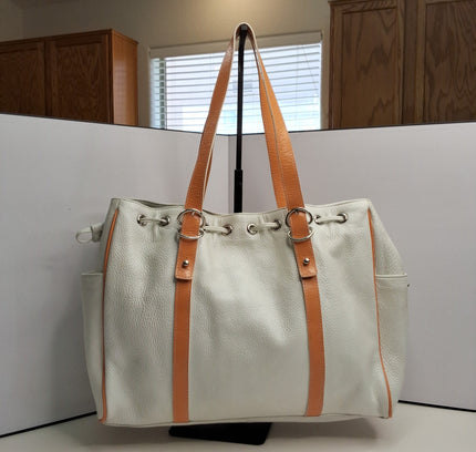 Kenneth Cole New York Premium White Leather with Straps