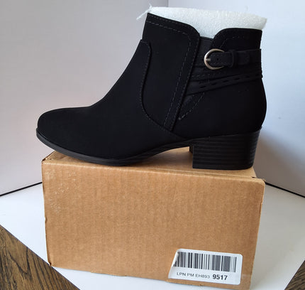 Soda Black Booties - Women's Size 7 - New in Box