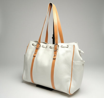 Kenneth Cole New York Premium White Leather with Straps