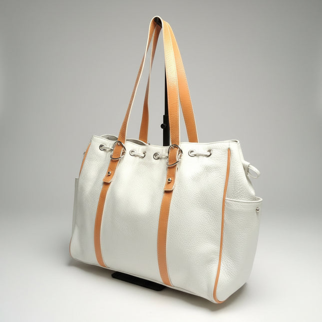 Kenneth Cole New York Premium White Leather with Straps