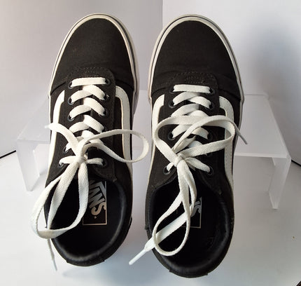 Vans Sneakers - Black & White - Women's Size 6