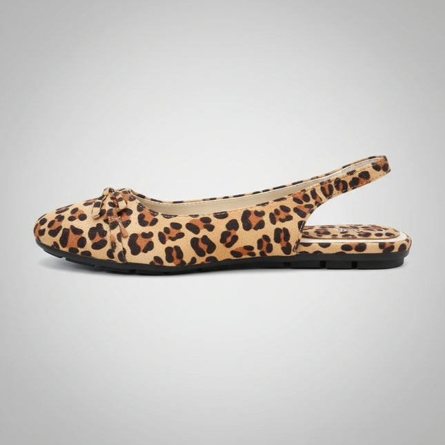 Victoria K Leopard Print Flats - Women's Size 7