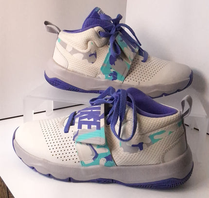 Nike Sneakers - Purple & Teal - Youth Size 6Y