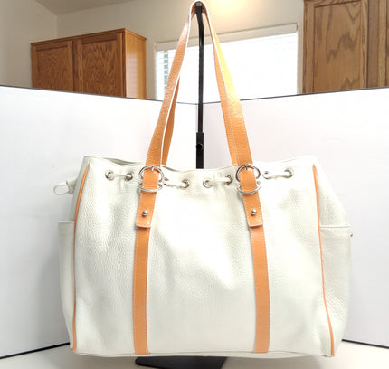 Kenneth Cole New York Premium White Leather with Straps