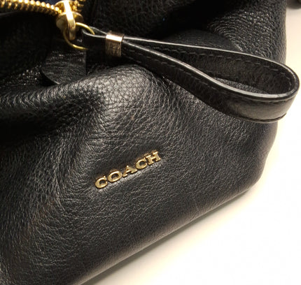 Coach26224 Phoebe Black Leather Tote Bag - Excellent Condition