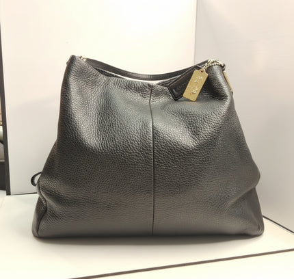 Coach26224 Phoebe Black Leather Tote Bag - Excellent Condition