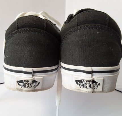 Vans Sneakers - Black & White - Women's Size 6