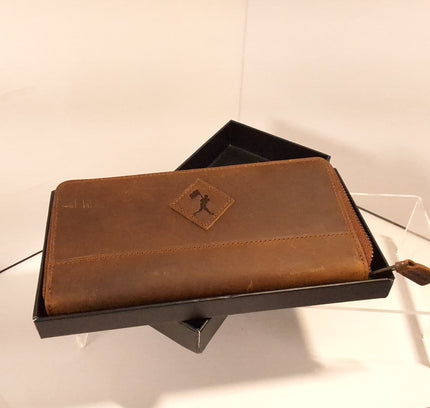 Polo Ralph Lauren Brown Leather Wallet - Women's -in Box