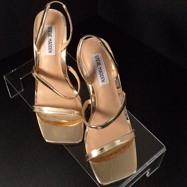 Steve Madden Gold Heels - Women's Size 7 -