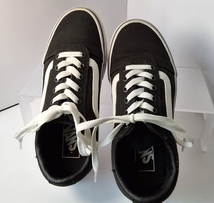 Vans Sneakers - Black & White - Women's Size 6