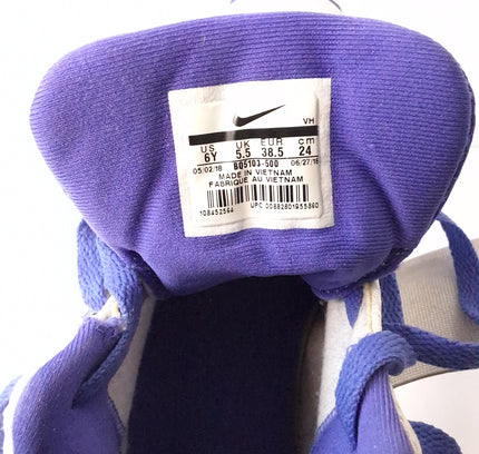 Nike Sneakers - Purple & Teal - Youth Size 6Y