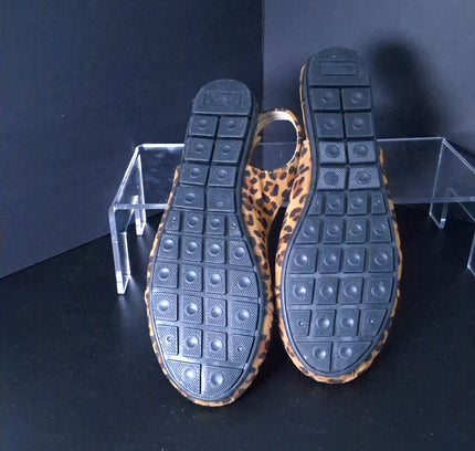 Victoria K Leopard Print Flats - Women's Size 7