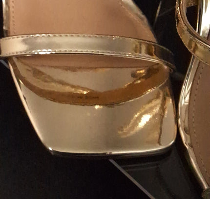 Steve Madden Gold Heels - Women's Size 7 -
