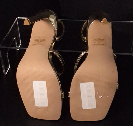 Steve Madden Gold Heels - Women's Size 7 -