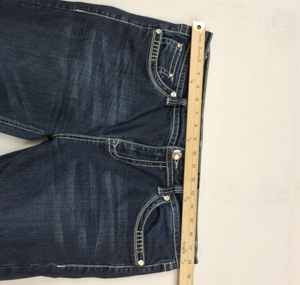 LA Idol Embellished Capri Jeans - Size 15