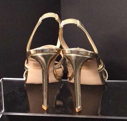 Steve Madden Gold Heels - Women's Size 7 -