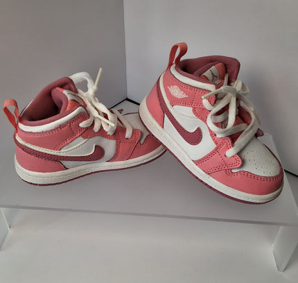 Nike Sneakers - Pink & White - Toddler Size 7C
