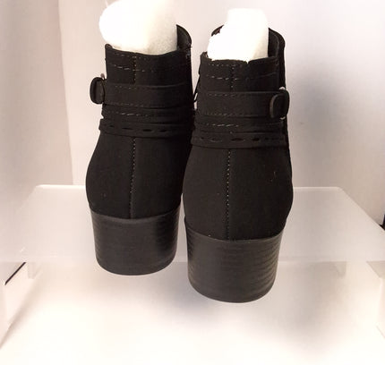 Soda Black Booties - Women's Size 7 - New in Box