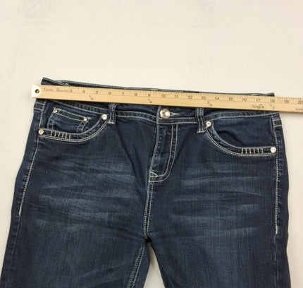 LA Idol Embellished Capri Jeans - Size 15