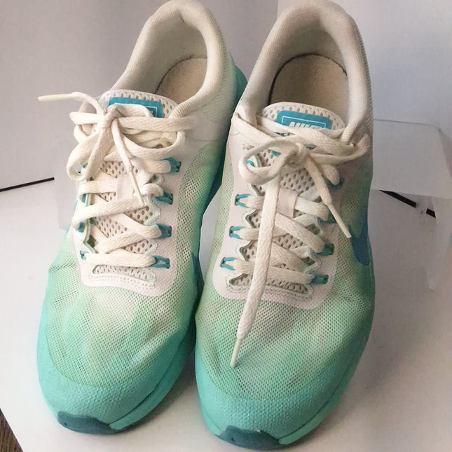 Nike Sneakers-Teal and White Size 6Y