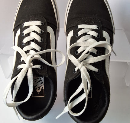 Vans Sneakers - Black & White - Women's Size 6