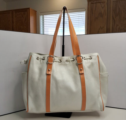 Kenneth Cole New York Premium White Leather with Straps